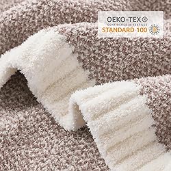 Snuggle Sac Heather Taupe Throw Blanket for