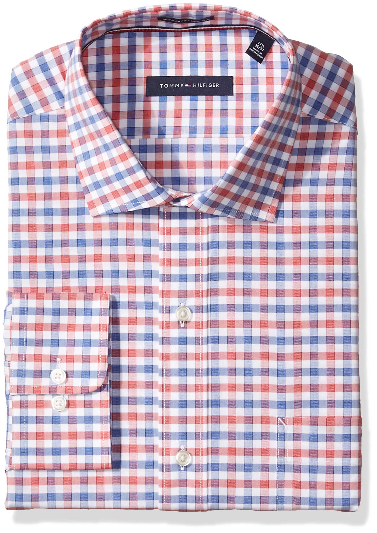 tommy hilfiger regular fit dress shirts
