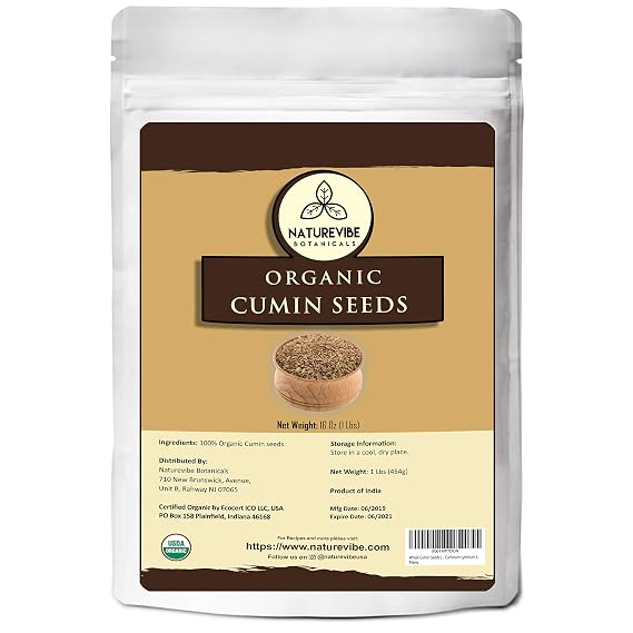 Naturevibe Botanicals Whole Cumin Seeds