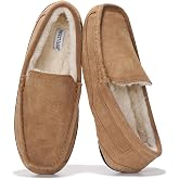 Project Cloud 100% Genuine Leather Mens Slippers Moccasin Loafers for Men | Memory Foam Insole - Comfortable Cushioning - Casual Mens Footwear - House Slippers For Men - Water Resistant men's Slippers