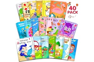 LIONOBLE 20PCS Coloring Books for Kids Ages 2-4,4-8,8-12 Small Coloring Books for Kids Birthday Party Favors Bulk Gifts School Classroom Activity Supplies Holiday Goodie Bags Stuffers Includes Dinosaur Animal