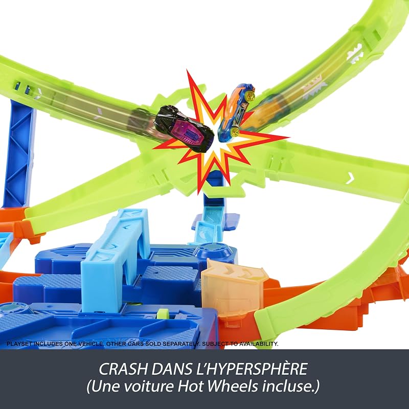 Stunt Tracks Hypersphere Circuit Crash et Voiture