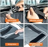 Toozey Boot Protector for Dogs Universal Non-Slip Boot Liner Grey view 4