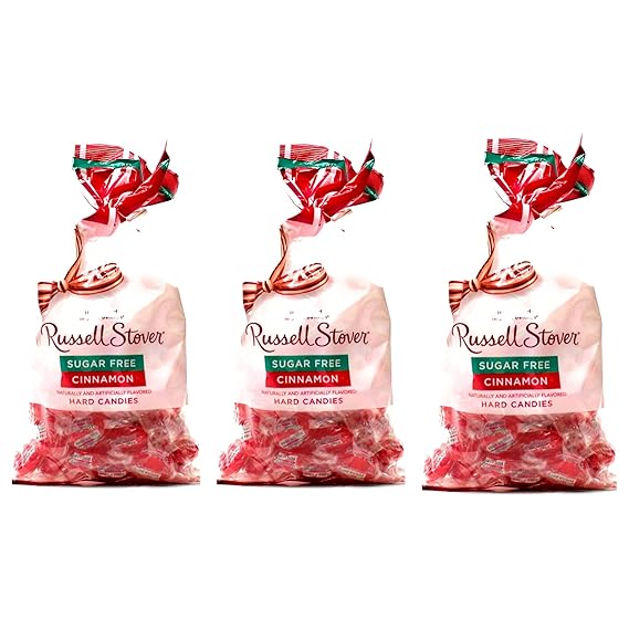 Amazon.com : Russell Stover Sugar Free Cinnamon Hard Candies - Pack of