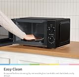 COMFEE' 20L Compact Microwave 700W Inverter Black Solo Manual 5 Power Levels view 7