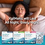 XyliMelts Dry Mouth Relief Discs Mild Mint 40 Count - Xylitol Adhering Tablets view 10