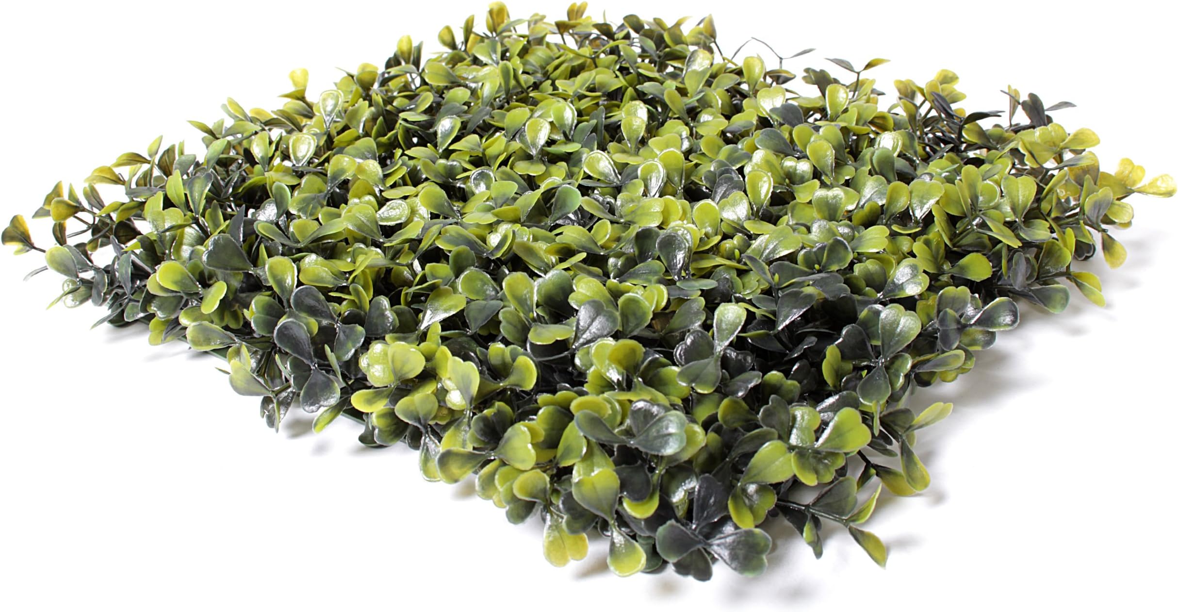 Closer2Nature Artificial Grass Wall Panels; Green Artificial Plant Green Wall Decorations - Perfect Indoor/Outdoor Aesthetic Room Decor; 25cmx25cm Boxwood Matting - 1 Pack