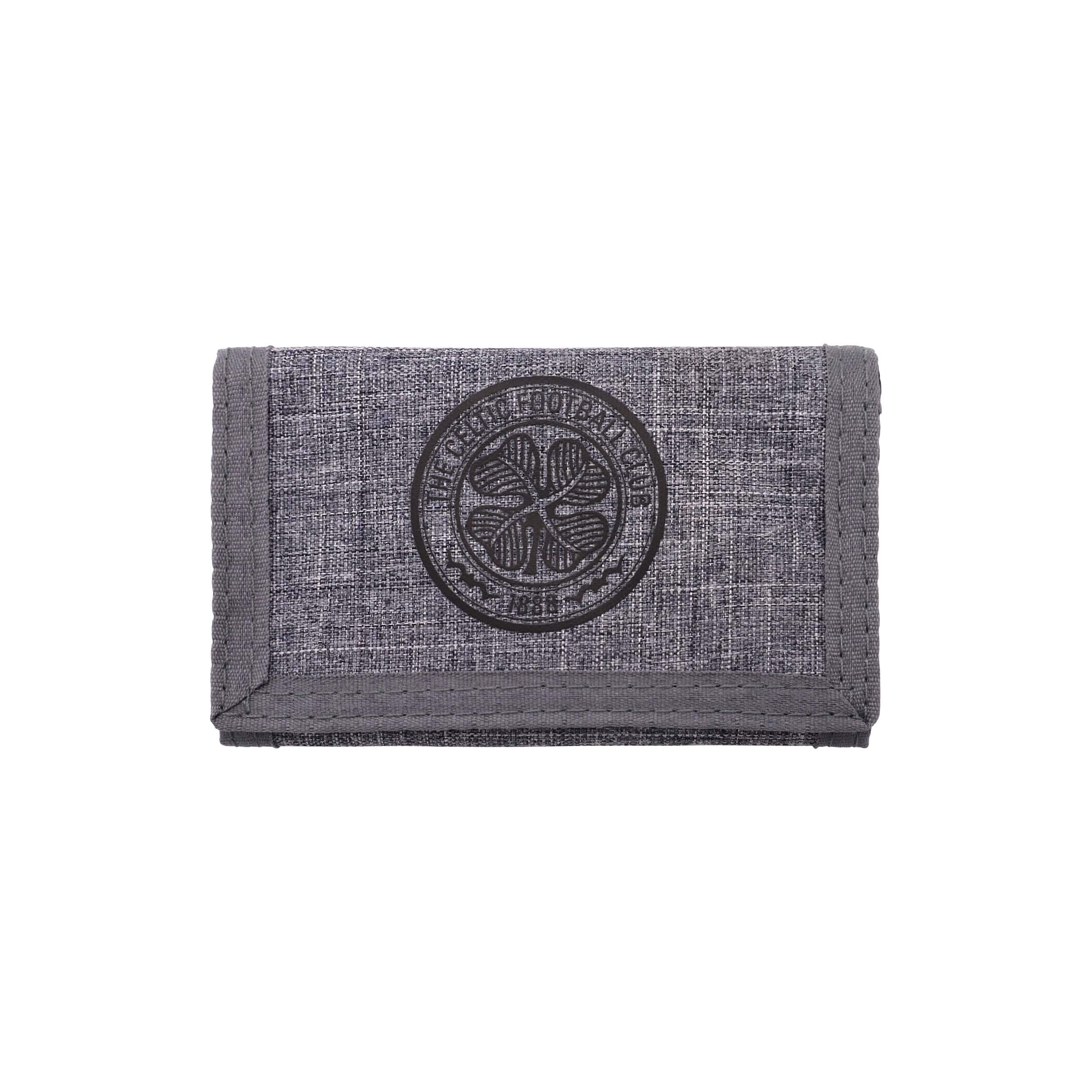 FOCO Officially Licensed Celtic FC Grey Wallet