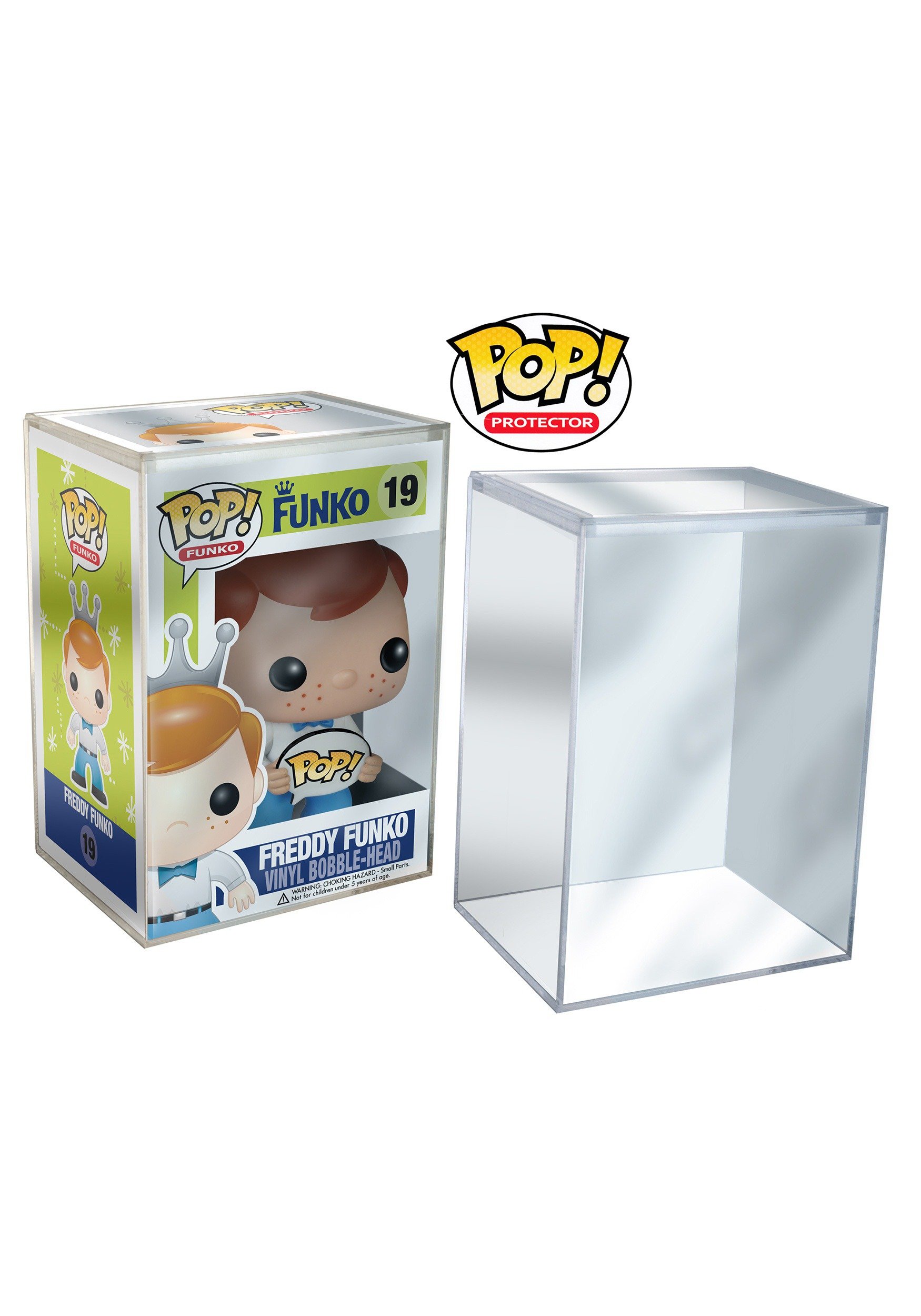 Funko Pop Premium - Premium Protector Display Cases Pop Collectable Vinyl Figures - Durable, Crystal Clear, and Stackable Storage