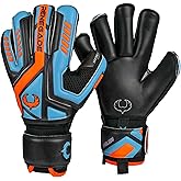 Renegade GK Talon Goalie Gloves with Microbe-Guard (Sizes 5-11, 5 Styles, Level 3) Pro-Tek Fingersaves & 3.5+3MM Hyper Grip XD | Durable Goalkeeper Glove for All-Around Play | Based in The USA