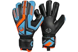 Renegade GK Talon Goalie Gloves with Microbe-Guard (Sizes 5-11, 5 Styles, Level 3) Pro-Tek Fingersaves & 3.5+3MM Hyper Grip XD | Durable Goalkeeper Glove for All-Around Play | Based in The USA