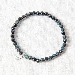 Tiny Rituals Blue Tiger Eye Bracelet for Women