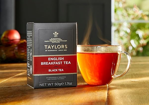 TAYLORS OF HARROGATE ENGLISH BREAKFAST, 20 COUNT (PACK OF 6)