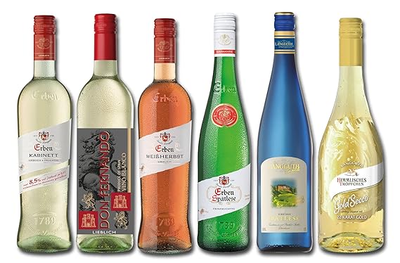 Langguth Erben Liebliches Rose und Weißwein Probierpaket (6 x 0.75 l)
