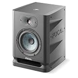 Focal Alpha 50 Evo – 5" Active 2-Way Studio Monitor, 60W RMS Bi-Amp, Slatefiber Woofer, 45Hz–22kHz, Neutral Nearfield Reference Speaker – Sold Individually