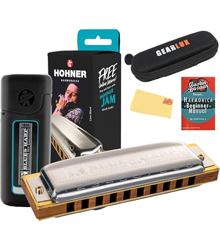 Amazon.com: Hohner Harmonica, Black (M564116X) : Musical Instruments