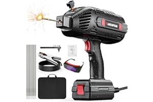 ARCCAPTAIN Stylish Handheld Welder, 110V Portable Welding Machine with IGBT Inverter, 120A Stick Welder with Auto Darkening G