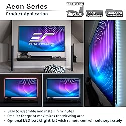 Elite Screens Aeon Series 120-Inch 16:9 EDGE FREE