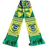 Brazil Soccer Fan Scarf | Premium Acrylic Knit