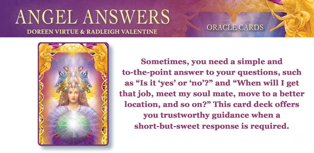 Angel Answers Oracle Cards - Doreen Virtue, Ph.D.: Amazon.com.au: Appstore for Android