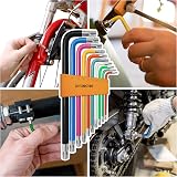 DIY Doctor 19-Piece Allen Key and Torx Key Set Combo 1.5–10mm, T9–T50 view 5