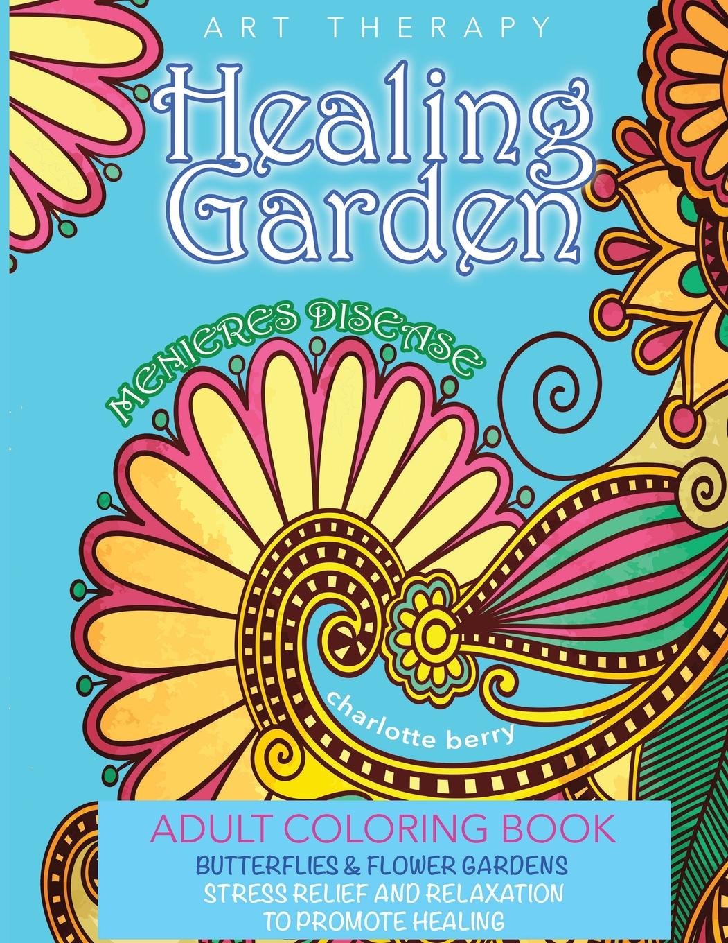 9800 Healing Garden Coloring Book Picture HD