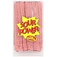 Sour Power Belts, Strawberry (150-Count Belts), 42.3 Ounce Tub