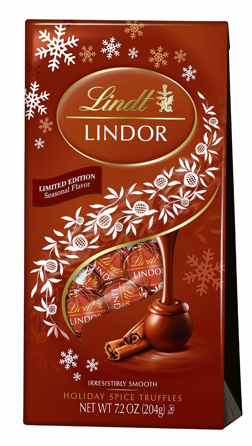 Lindt lindor holiday Spice Milk chocolate truffles (037466054957)