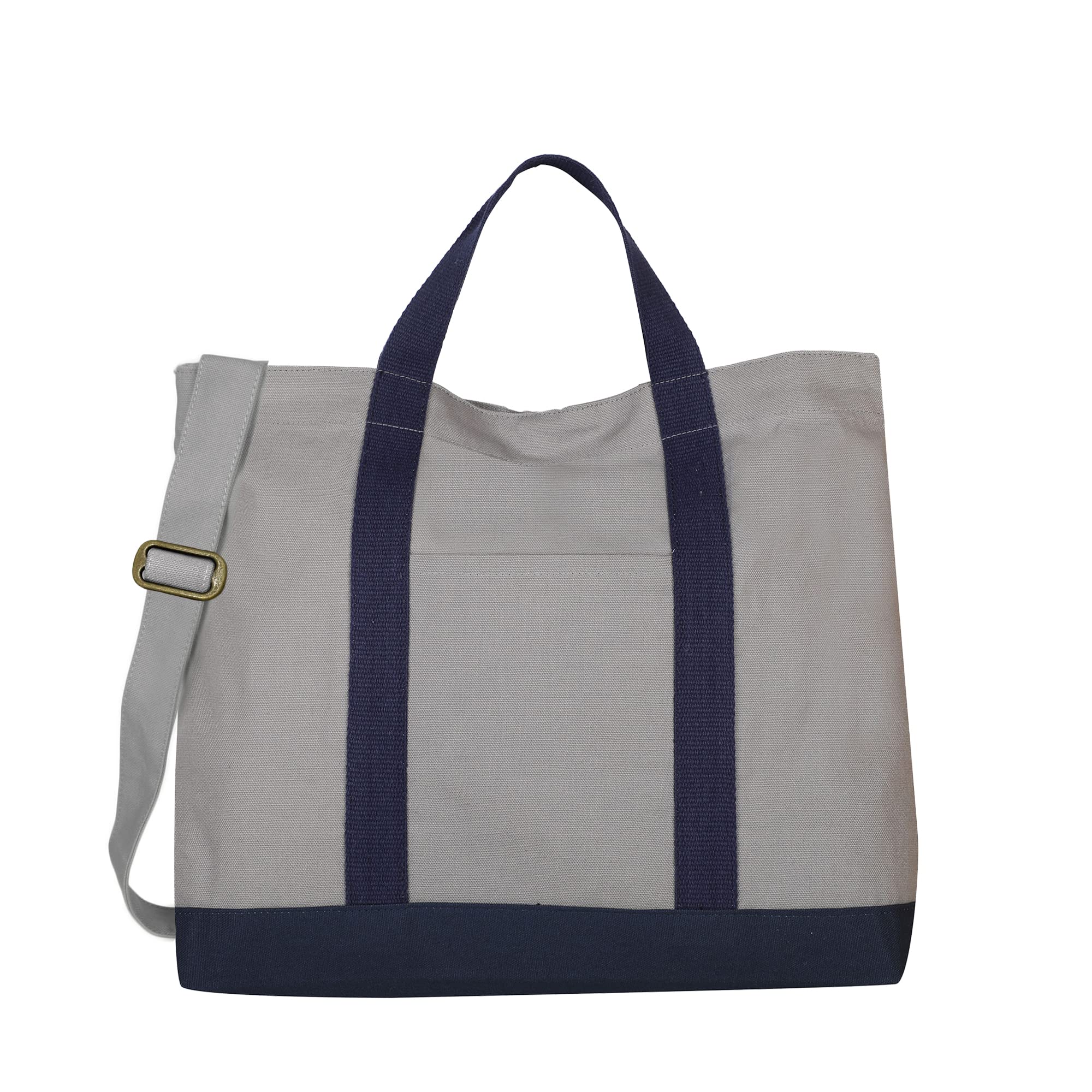 Eco Right Large Canvas Tote Bag for Men, Crossbody Tote Bags for Women for Work, Shopping & Beach