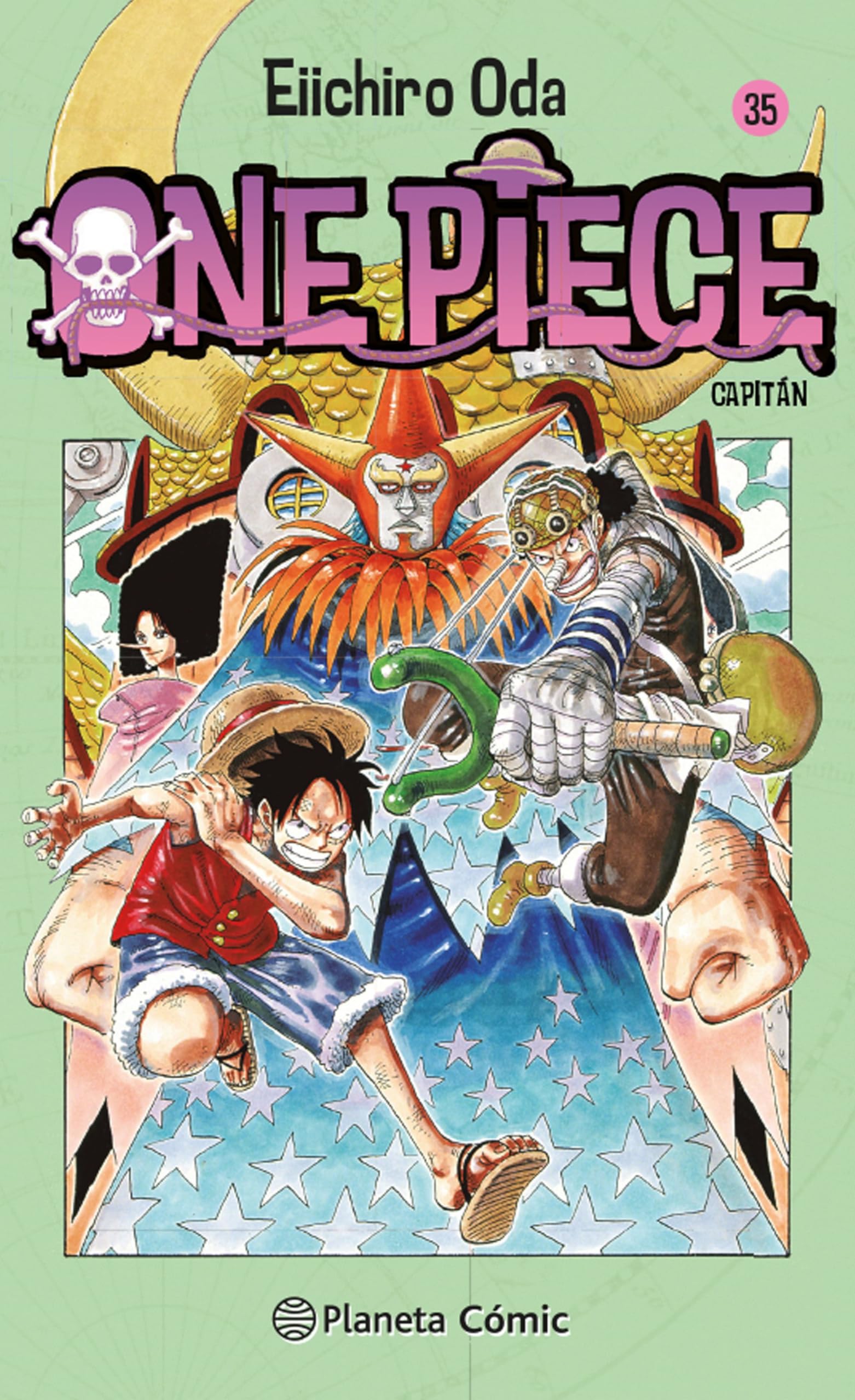 One Piece nº 035: Capitán (Manga Shonen)