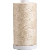 Connecting Threads 100% Cotton Thread - 1200 Yard Spool (Cream)