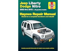 Jeep Liberty & Dodge Nitro 2002-2012 Haynes Repair Manual: (Does not include information specific to diesel models)