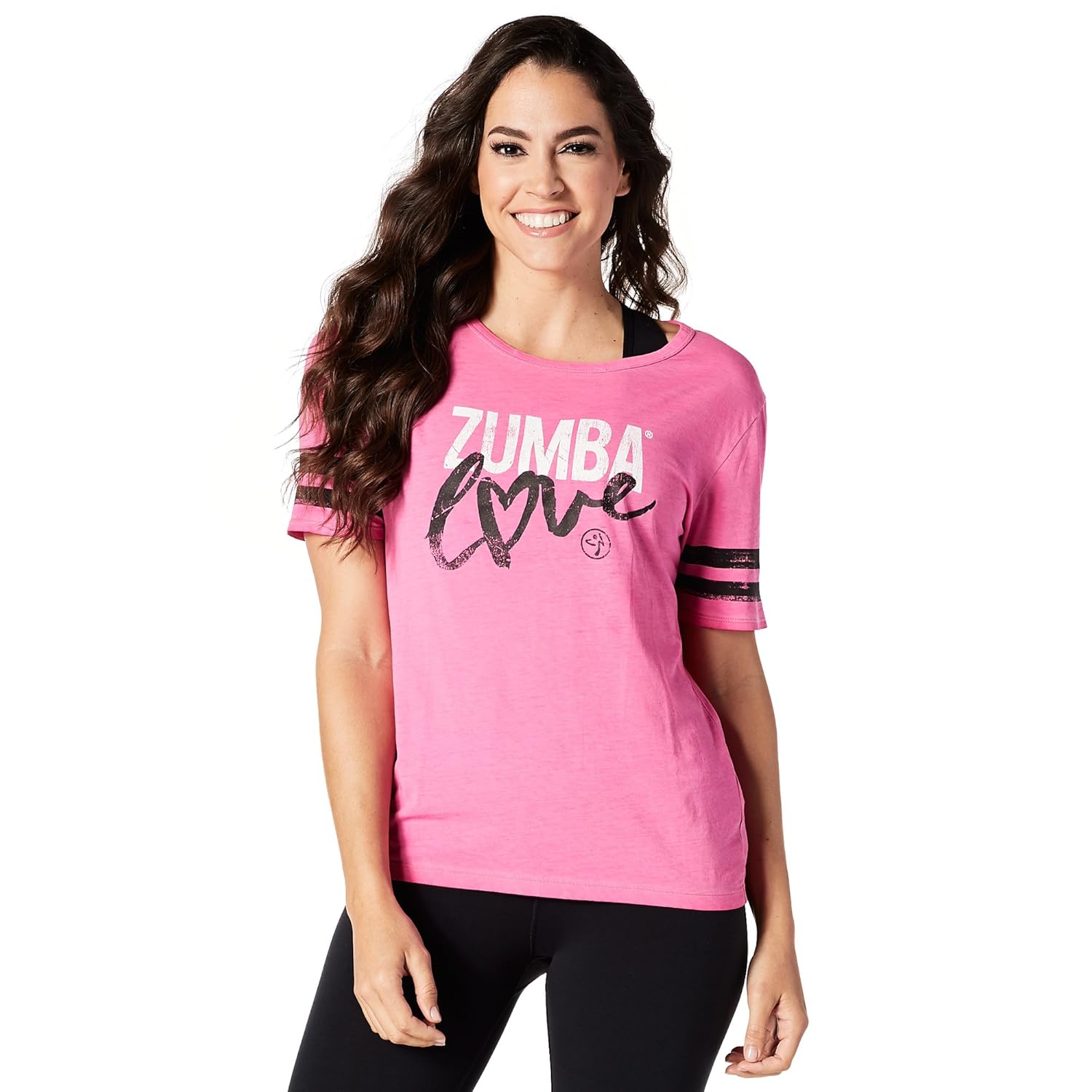 Top, Love Women\u0027s ... Love Tee Zumba Tee: Womens, Amazon Fitness