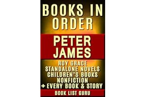 Peter James Books in Order: Roy Grace series, Max Flynn series, all short stories, standalone novels, and nonfiction, plus a 
