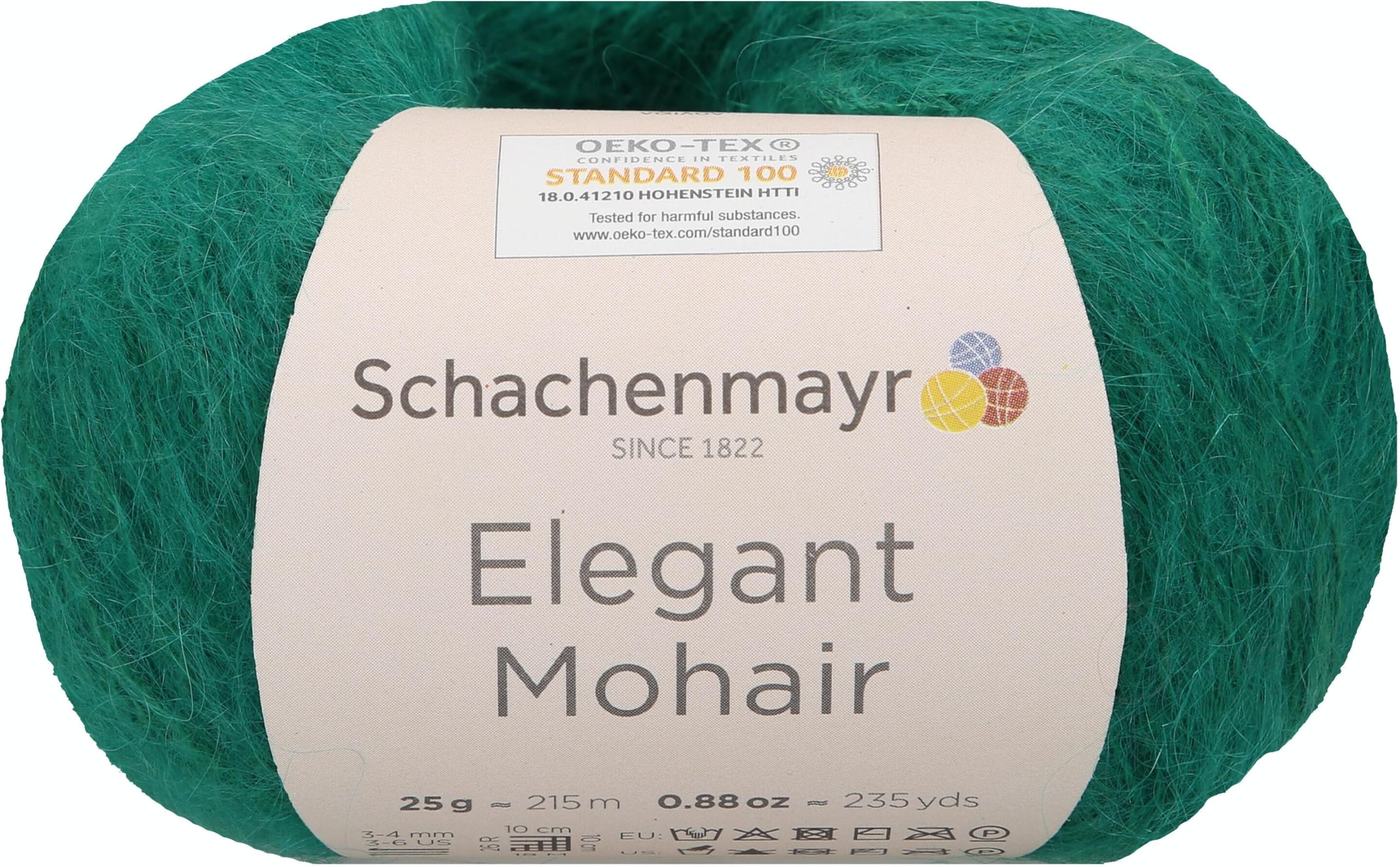 Schachenmayr Elegant Mohair, 25 g Emerald Hand Knitting Yarn — image 1