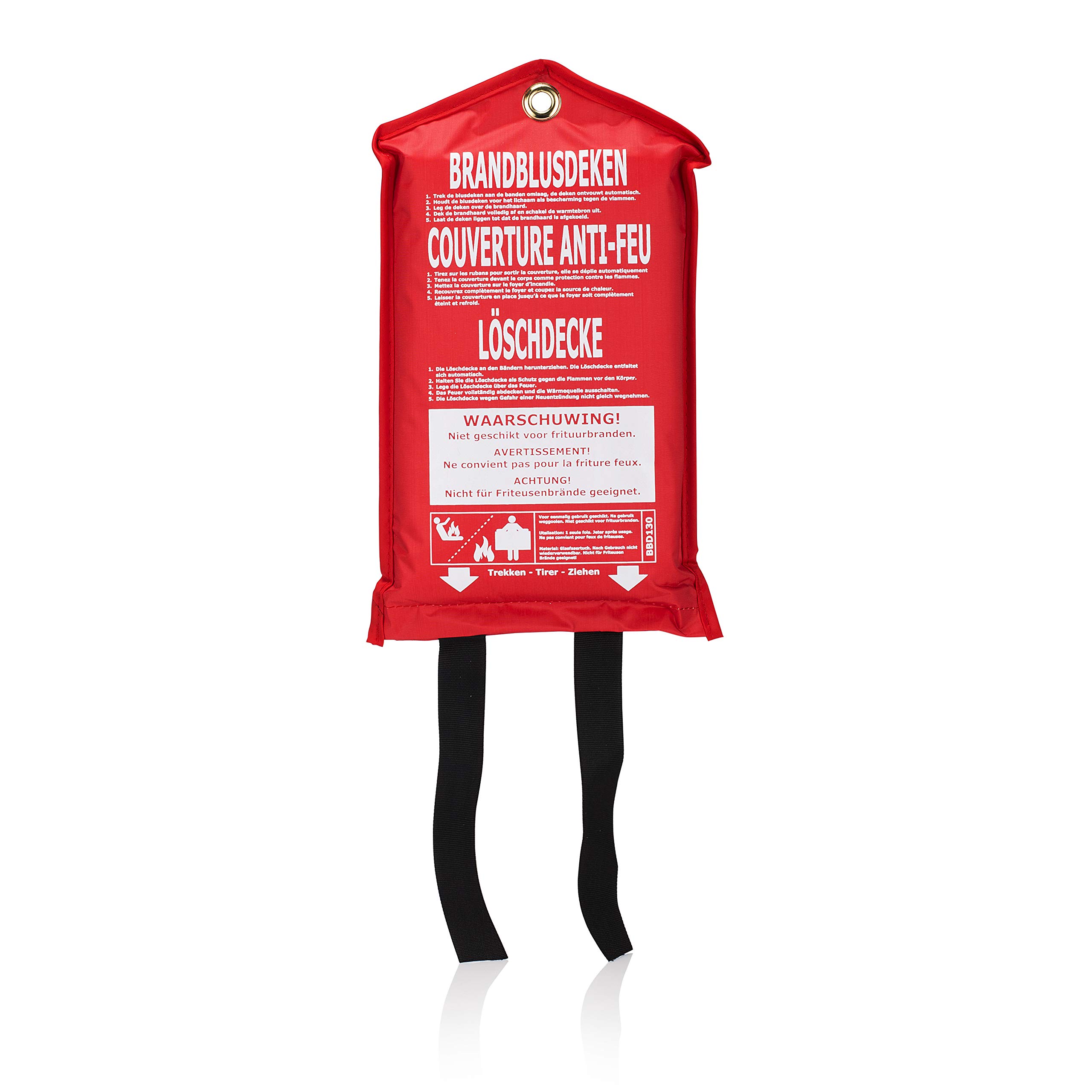 Smartwares BBD130 Fire blanket – 1 x 1 meter – Fast use