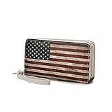 MKF Collection USA Wristlet Wallet for