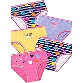 Harry Bear Girls Underwear Pack Of 5, Cotton Girls Panties 5 Pack, Heart Kids Underwear