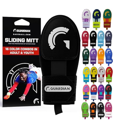 coulissant de protection de baseball - Protection pour la main droite