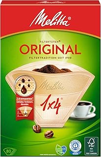 Melitta Filtertüten Aroma 1x4, 80 Stück