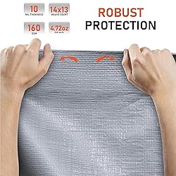 HOMESTEAD Waterproff Tarp 20' x 30', Medium Duty 10