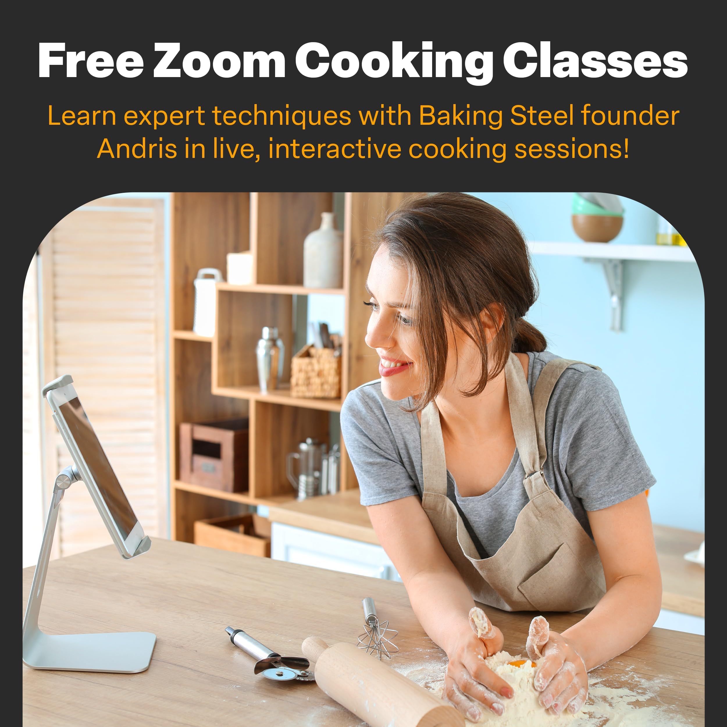 Baking Steel - The Original Ultra Conductive Pizza Stone (14