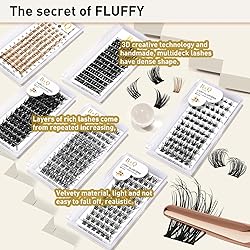 Lash Clusters B59 D Curl 8-16MIX DIY Lash