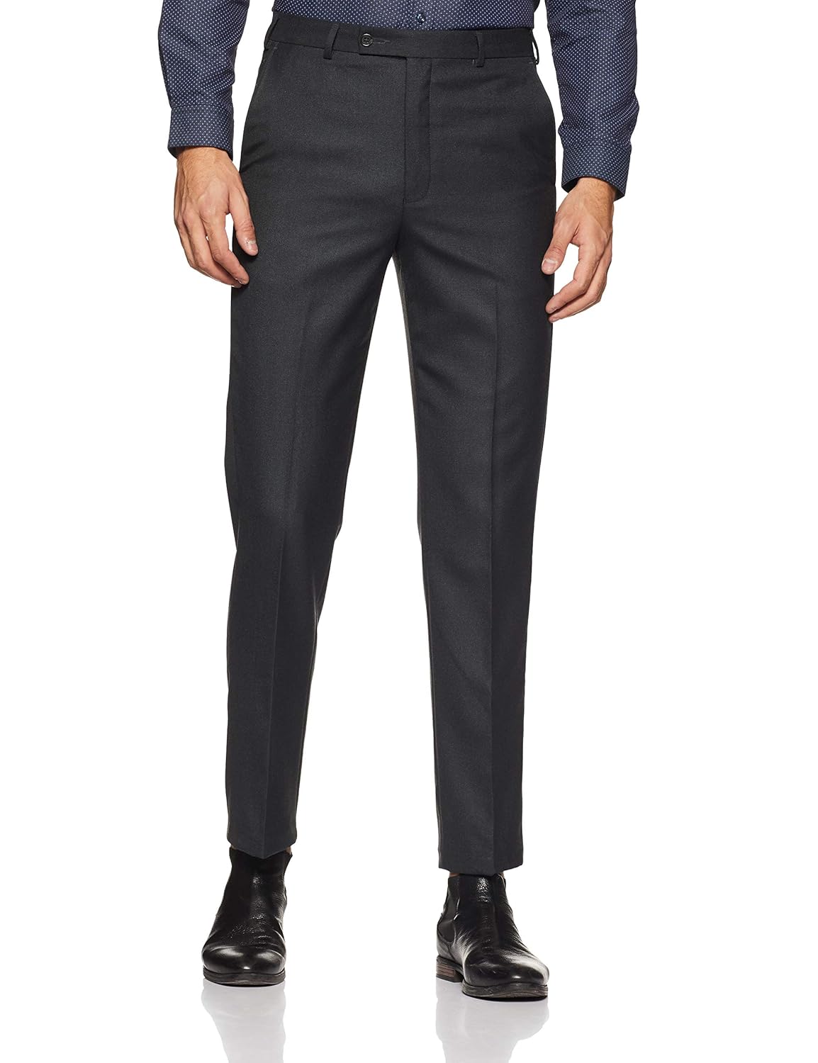 Buy Park Avenue Men's Relaxed Fit Formal Trousers at Amazon.in