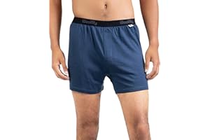 WOOLLY CLOTHING CO Men's Merino Classic Boxer By Woolly | RWS Certified | Soft, Stink Free, Seattle Designed