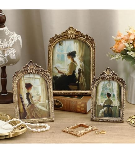 Amazon.com - 97 Decor 5x7 Vintage Picture Frame - Elegant Antique