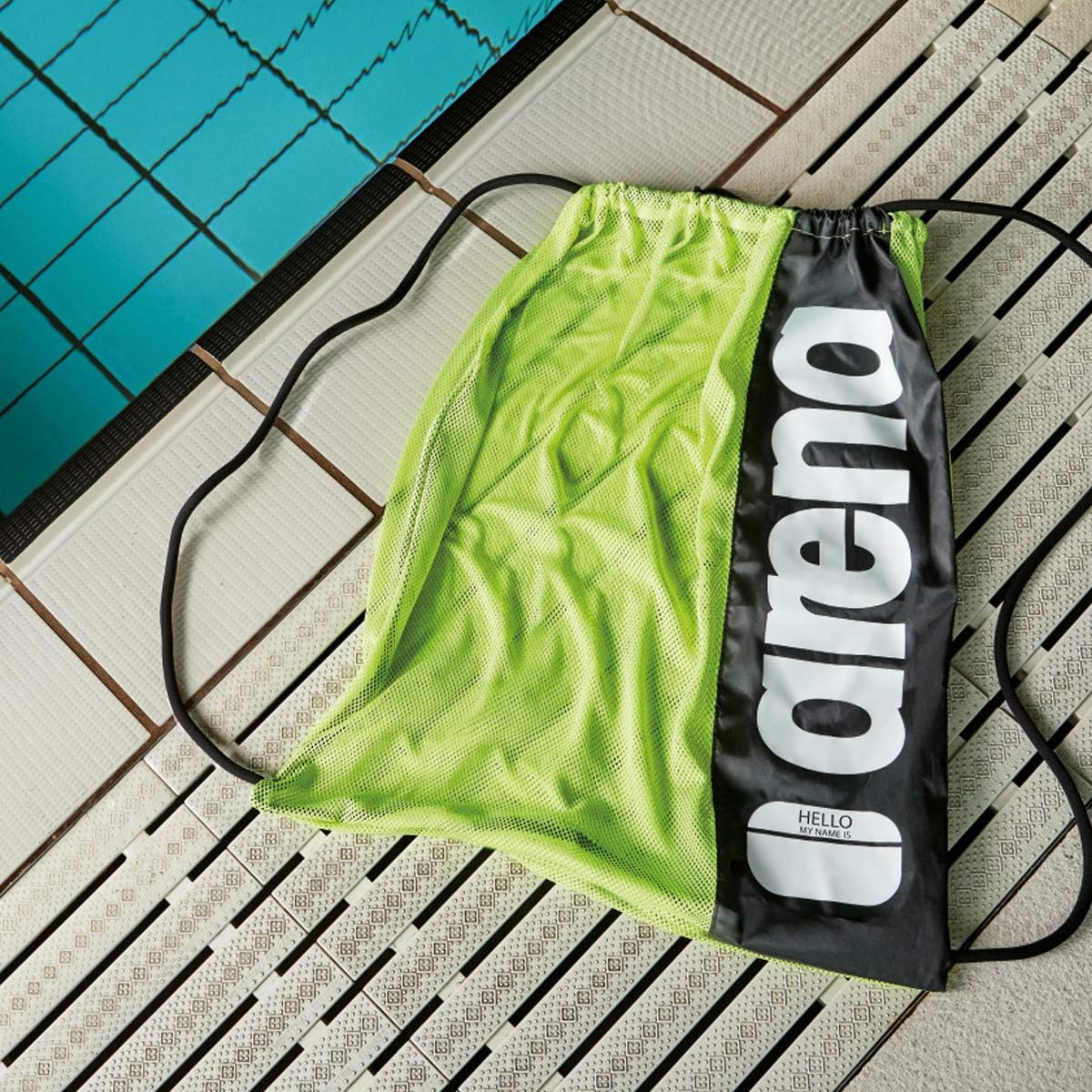 Arena Swim Gear Drawstring Swimbag, Team Mesh Drawstring, Fuchsia, Small: Sports & Outdoors
