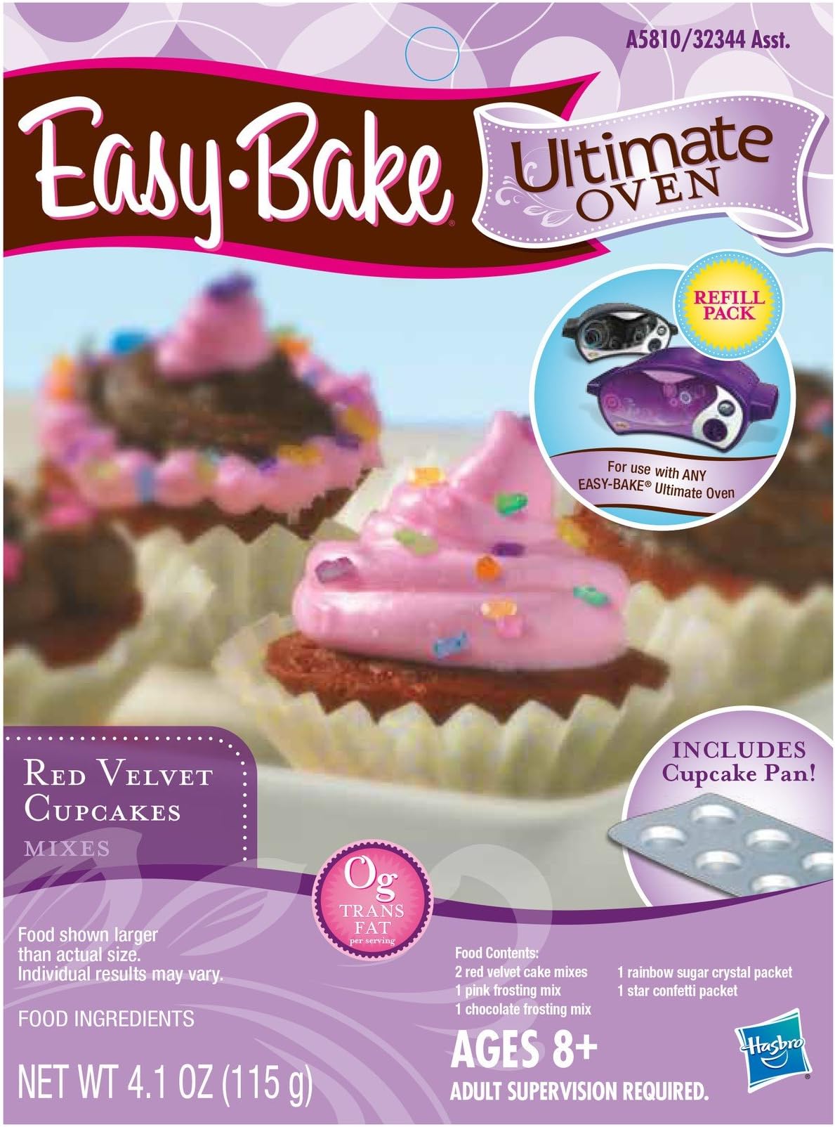 EasyBake Ultimate Oven Red Velvet Cupcakes Refill Pack Pricepulse