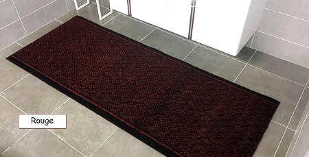 Tapis De Passage Cordobatapis Dentrée De Salon De Couloir De Cuisinesgrandes Longueurs Au Mètre Beigemarron Rouge