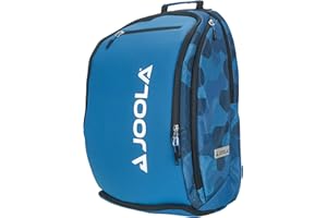 JOOLA Pickleball Bag - Vision II Deluxe Pickleball Backpack - Large Paddle Bag Fits 4 Pickle Ball Paddles & Gear - Includes Fence Hook, Extra Pockets, Ventilated Shoe Storage